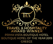 Prima Vista Travel & Hospitality Award Winner in Greece for the year 2019